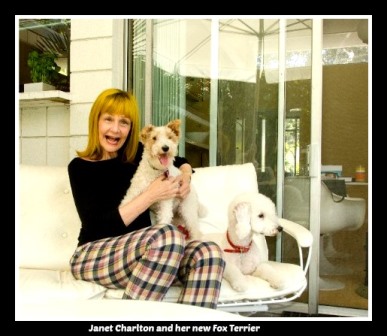 Janet Charlton  & Dog